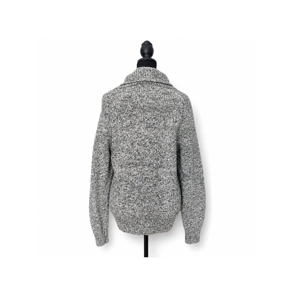 J. Crew | Donegal Wool Alpaca Shawl Cardigan Button Down Grandpa Sweater Size S